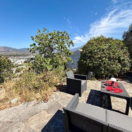 Appartement Grand - Terrasse Et Jardin - Vue Mont Gozzi Ajaccio (Corsica)